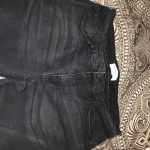 All black ripped forever 21 jeans